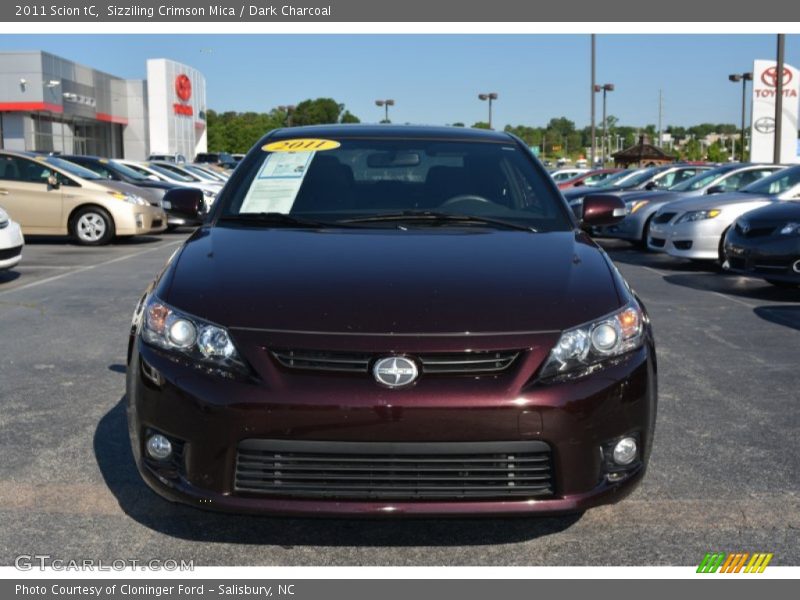 Sizziling Crimson Mica / Dark Charcoal 2011 Scion tC