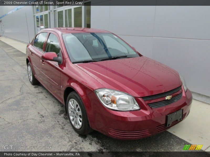 Sport Red / Gray 2009 Chevrolet Cobalt LT Sedan
