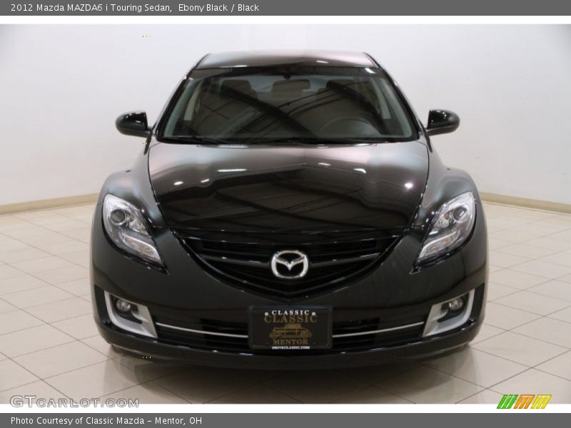 Ebony Black / Black 2012 Mazda MAZDA6 i Touring Sedan