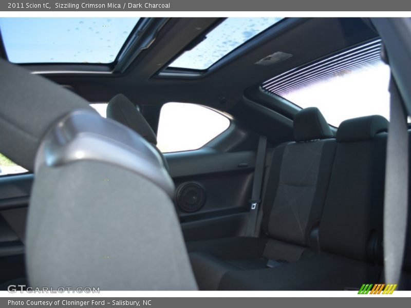 Sizziling Crimson Mica / Dark Charcoal 2011 Scion tC