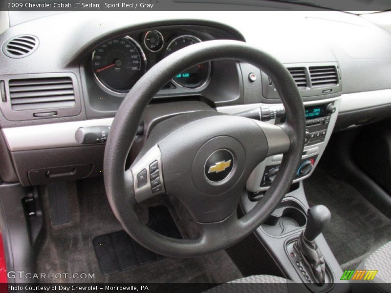 Sport Red / Gray 2009 Chevrolet Cobalt LT Sedan