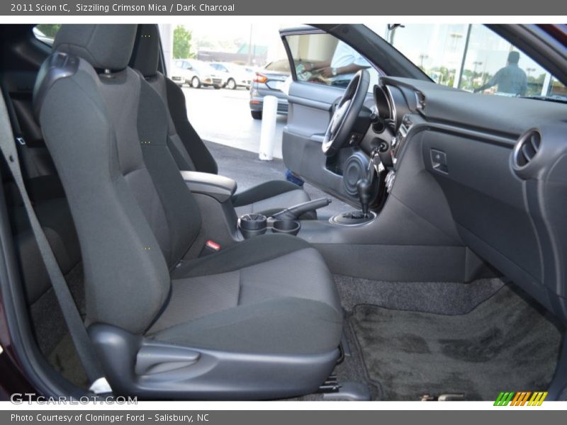 Sizziling Crimson Mica / Dark Charcoal 2011 Scion tC