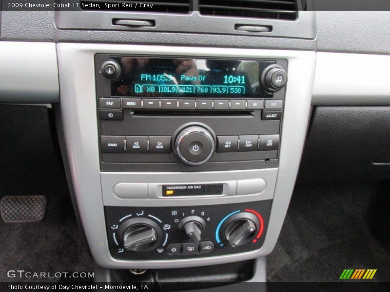 Sport Red / Gray 2009 Chevrolet Cobalt LT Sedan