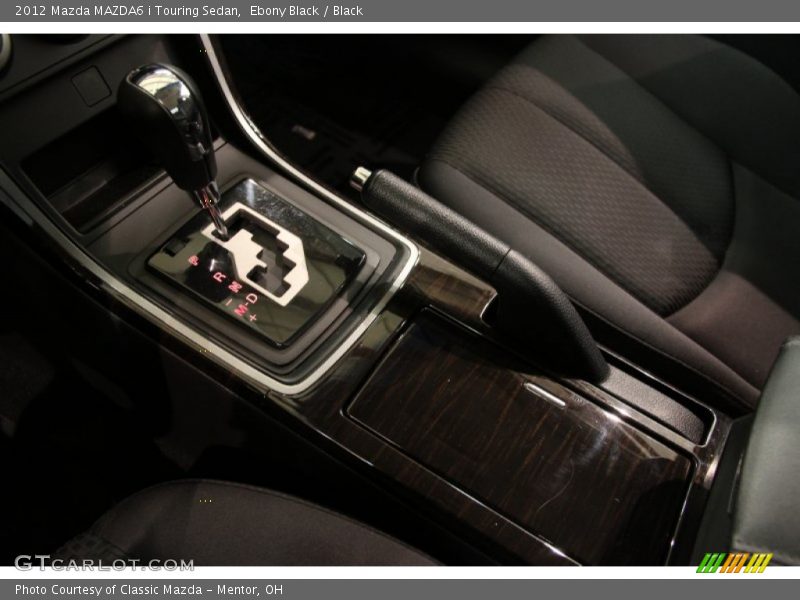 Ebony Black / Black 2012 Mazda MAZDA6 i Touring Sedan