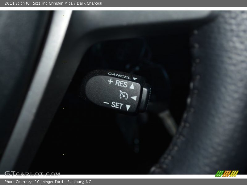 Sizziling Crimson Mica / Dark Charcoal 2011 Scion tC
