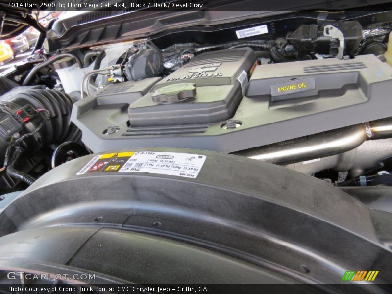 Black / Black/Diesel Gray 2014 Ram 2500 Big Horn Mega Cab 4x4