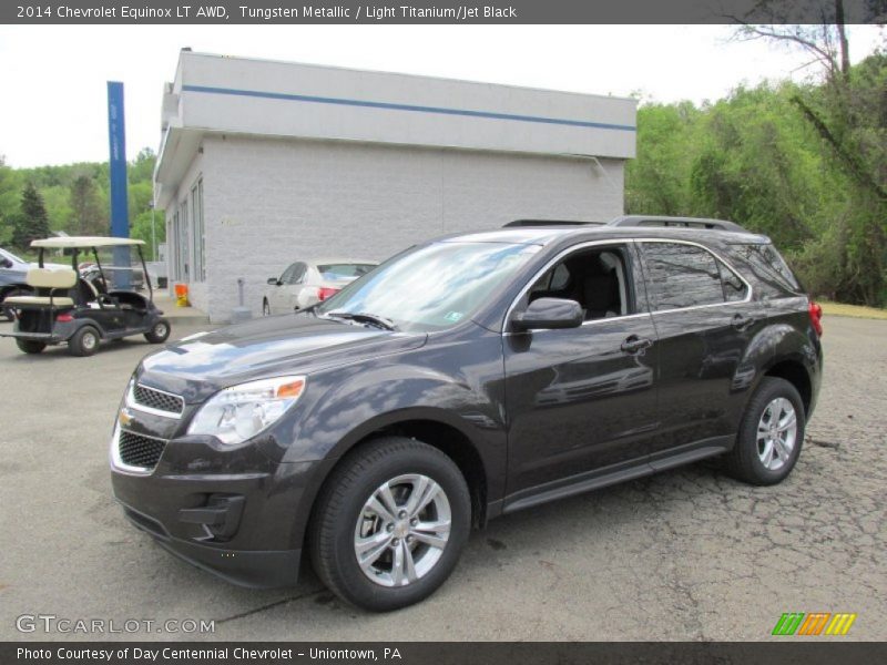 Tungsten Metallic / Light Titanium/Jet Black 2014 Chevrolet Equinox LT AWD