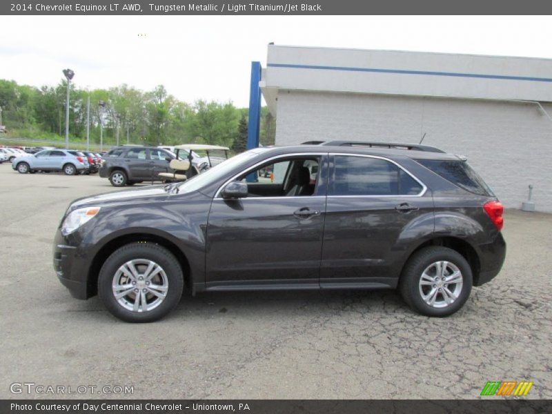 Tungsten Metallic / Light Titanium/Jet Black 2014 Chevrolet Equinox LT AWD