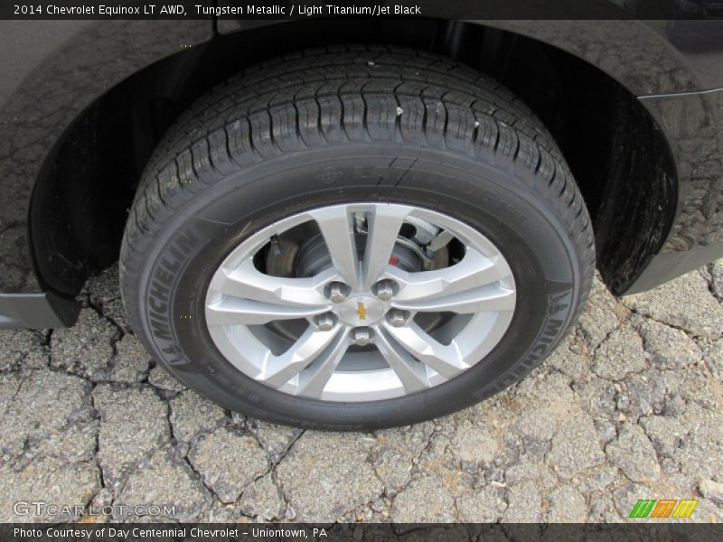 Tungsten Metallic / Light Titanium/Jet Black 2014 Chevrolet Equinox LT AWD