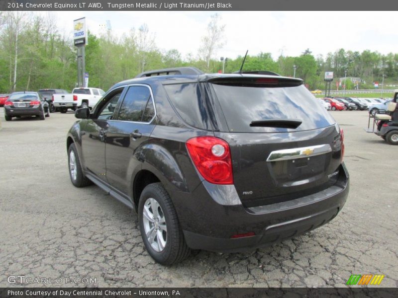 Tungsten Metallic / Light Titanium/Jet Black 2014 Chevrolet Equinox LT AWD