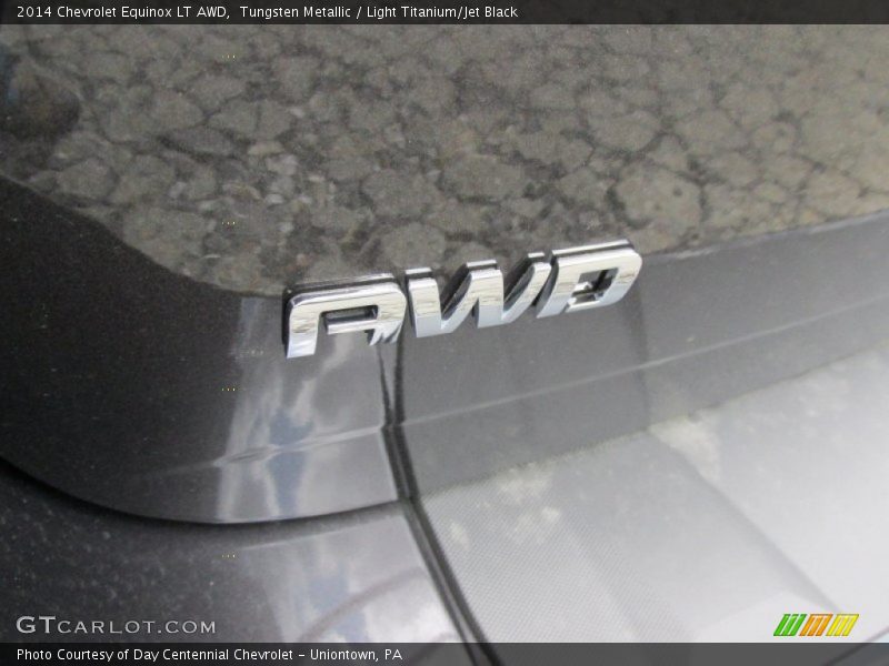 Tungsten Metallic / Light Titanium/Jet Black 2014 Chevrolet Equinox LT AWD