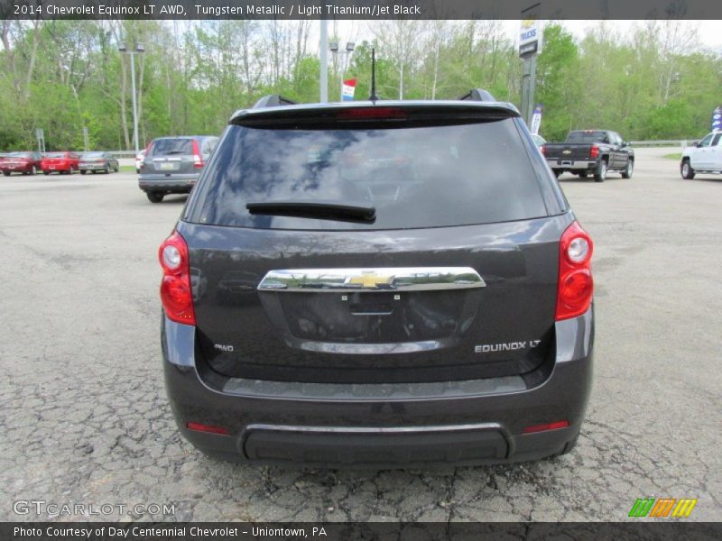 Tungsten Metallic / Light Titanium/Jet Black 2014 Chevrolet Equinox LT AWD