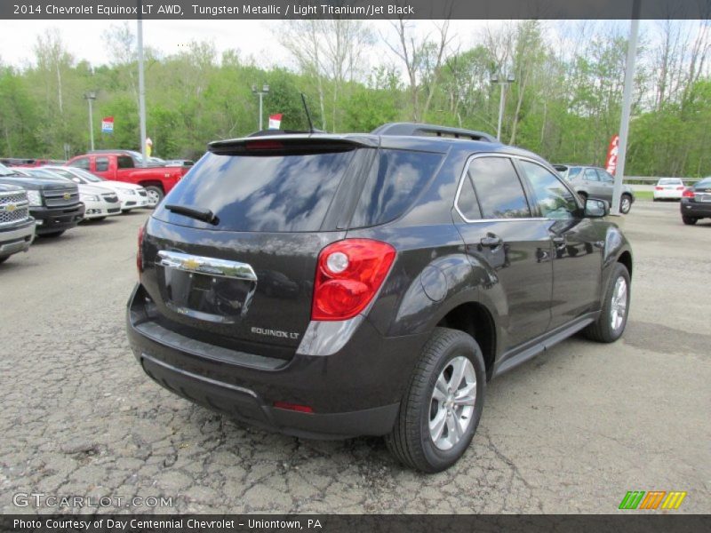 Tungsten Metallic / Light Titanium/Jet Black 2014 Chevrolet Equinox LT AWD