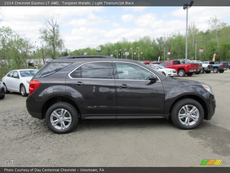 Tungsten Metallic / Light Titanium/Jet Black 2014 Chevrolet Equinox LT AWD