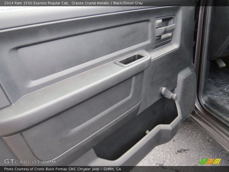 Granite Crystal Metallic / Black/Diesel Gray 2014 Ram 1500 Express Regular Cab