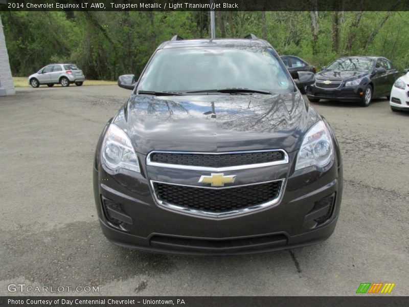 Tungsten Metallic / Light Titanium/Jet Black 2014 Chevrolet Equinox LT AWD