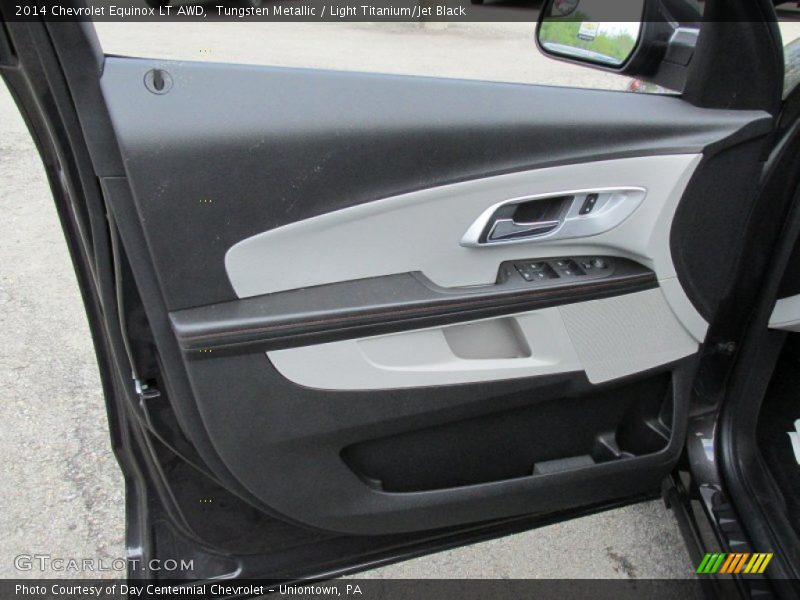 Tungsten Metallic / Light Titanium/Jet Black 2014 Chevrolet Equinox LT AWD
