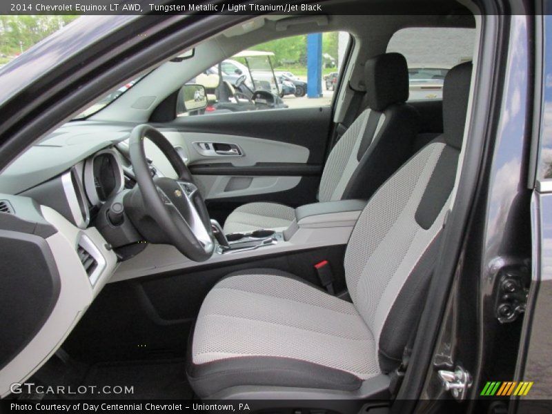 Tungsten Metallic / Light Titanium/Jet Black 2014 Chevrolet Equinox LT AWD