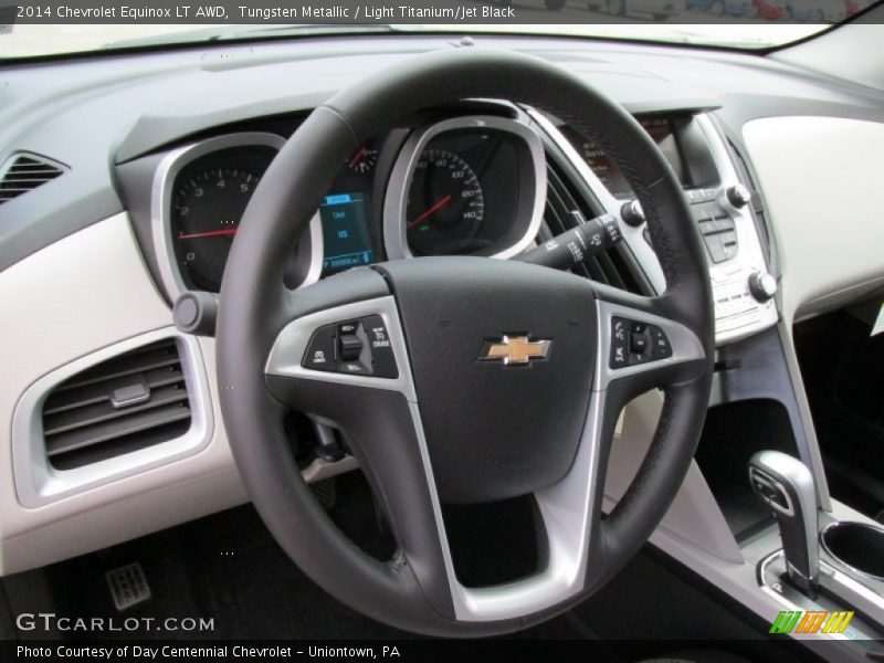 Tungsten Metallic / Light Titanium/Jet Black 2014 Chevrolet Equinox LT AWD