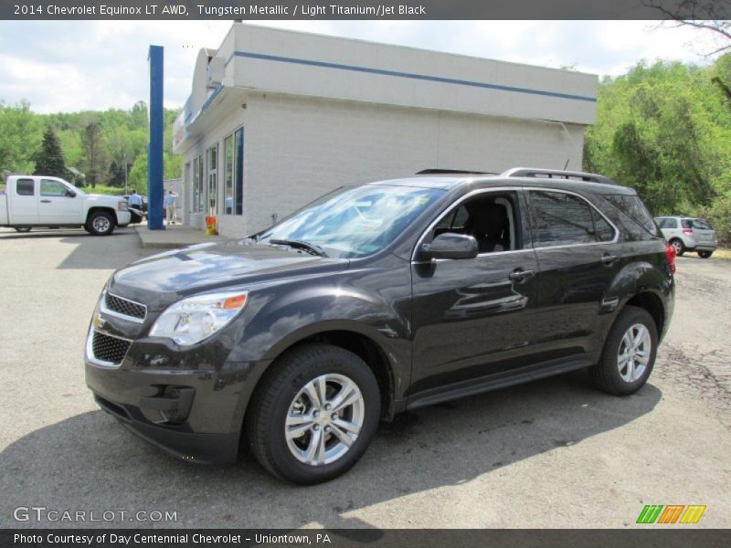 Tungsten Metallic / Light Titanium/Jet Black 2014 Chevrolet Equinox LT AWD