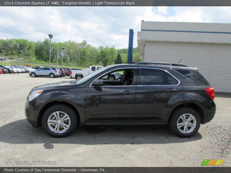 Tungsten Metallic / Light Titanium/Jet Black 2014 Chevrolet Equinox LT AWD