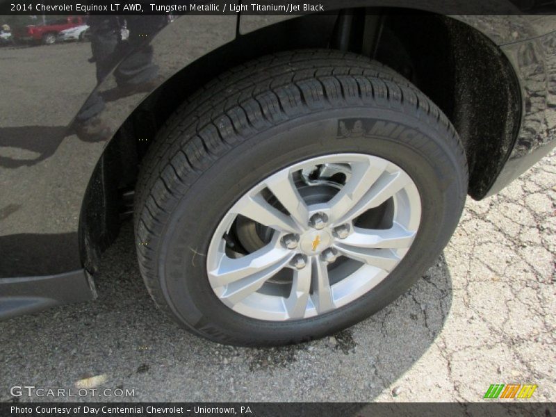 Tungsten Metallic / Light Titanium/Jet Black 2014 Chevrolet Equinox LT AWD