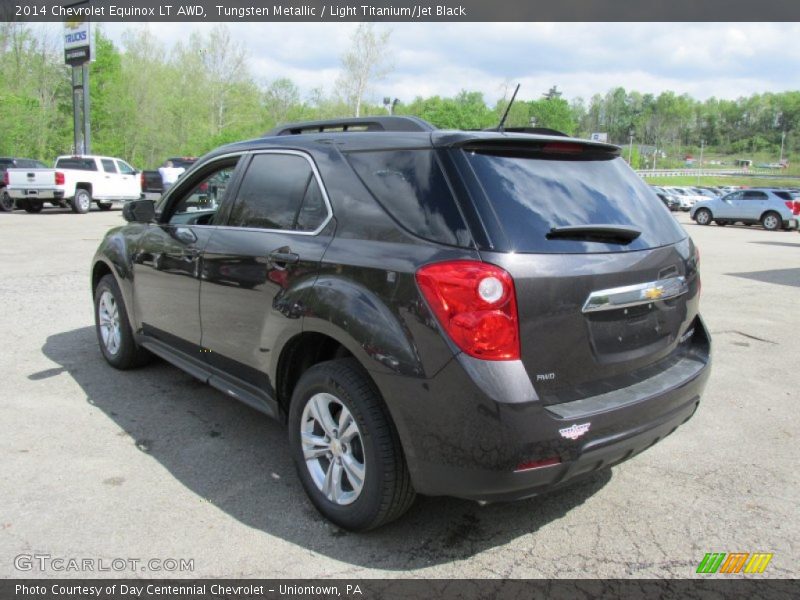 Tungsten Metallic / Light Titanium/Jet Black 2014 Chevrolet Equinox LT AWD