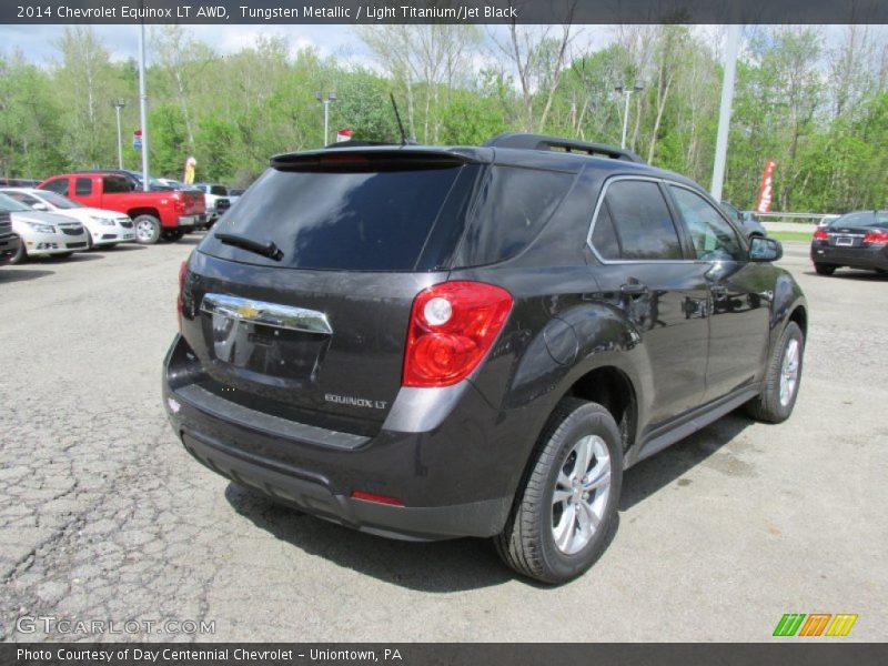 Tungsten Metallic / Light Titanium/Jet Black 2014 Chevrolet Equinox LT AWD