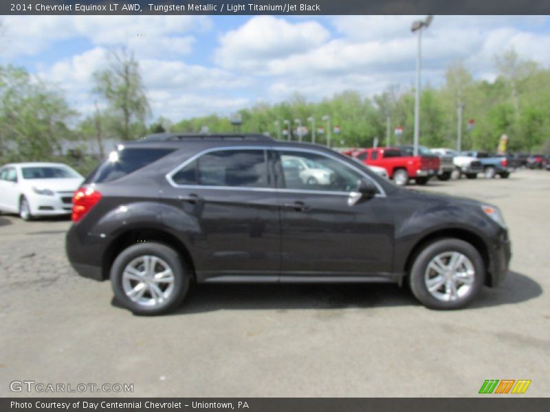 Tungsten Metallic / Light Titanium/Jet Black 2014 Chevrolet Equinox LT AWD