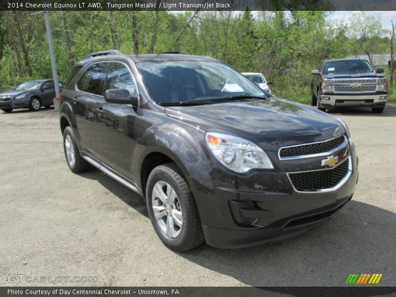 Tungsten Metallic / Light Titanium/Jet Black 2014 Chevrolet Equinox LT AWD