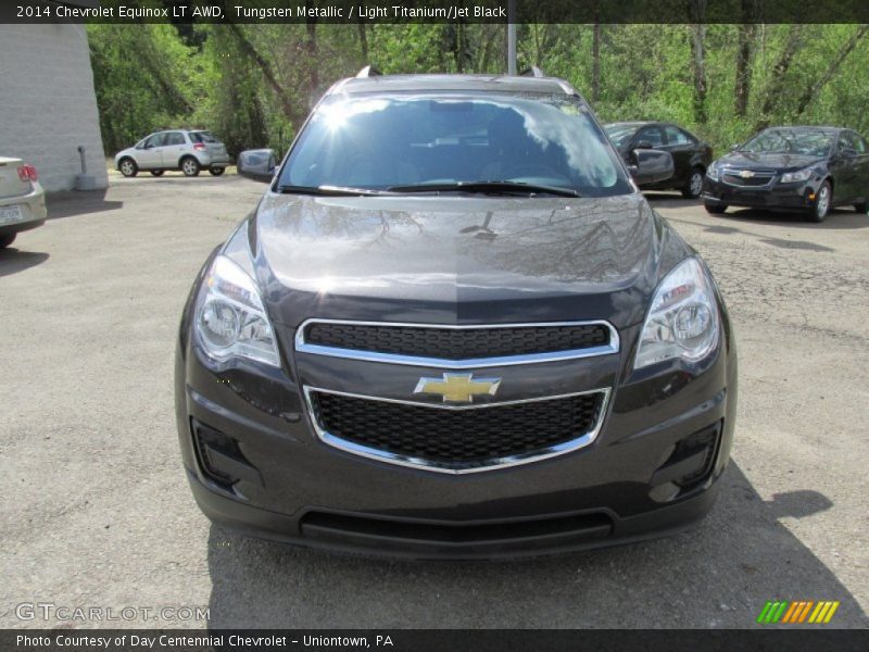 Tungsten Metallic / Light Titanium/Jet Black 2014 Chevrolet Equinox LT AWD