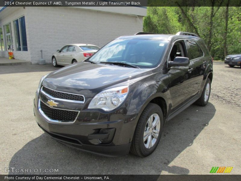 Tungsten Metallic / Light Titanium/Jet Black 2014 Chevrolet Equinox LT AWD