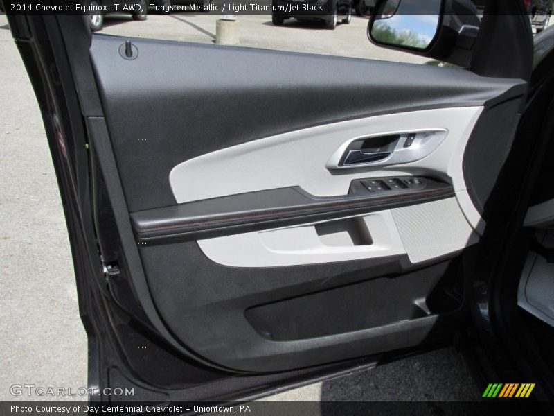 Tungsten Metallic / Light Titanium/Jet Black 2014 Chevrolet Equinox LT AWD