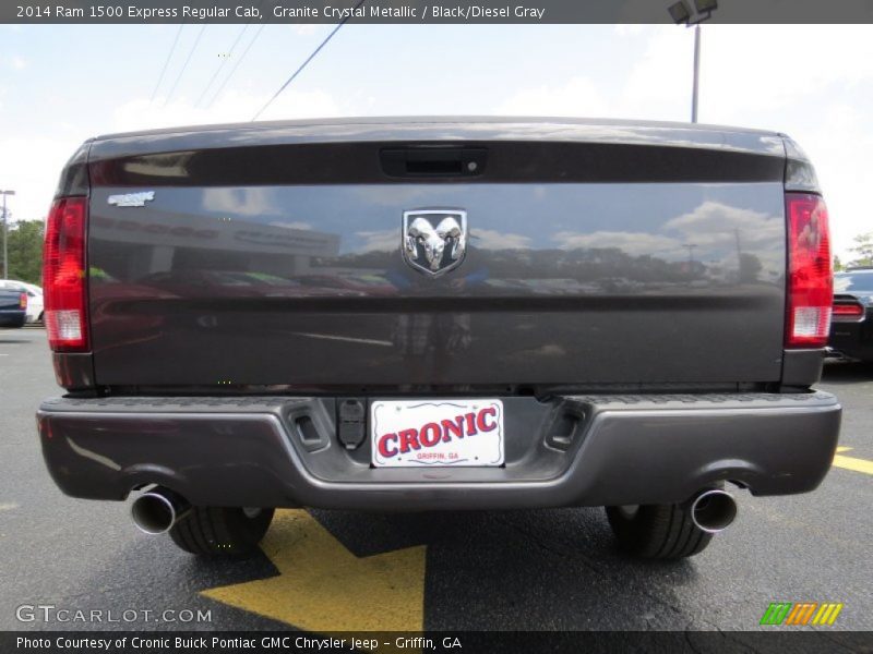 Granite Crystal Metallic / Black/Diesel Gray 2014 Ram 1500 Express Regular Cab