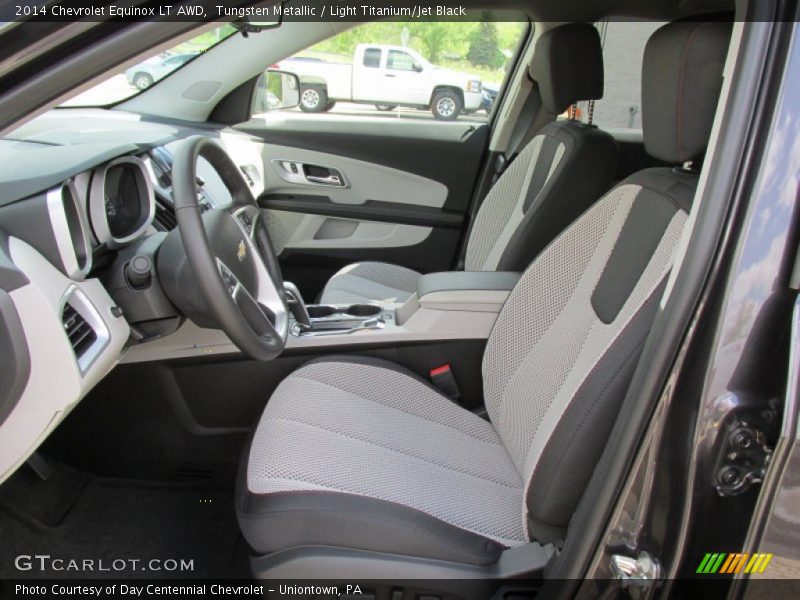 Tungsten Metallic / Light Titanium/Jet Black 2014 Chevrolet Equinox LT AWD