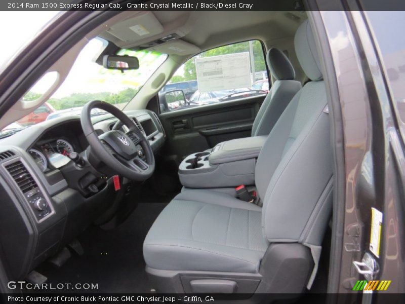 Granite Crystal Metallic / Black/Diesel Gray 2014 Ram 1500 Express Regular Cab