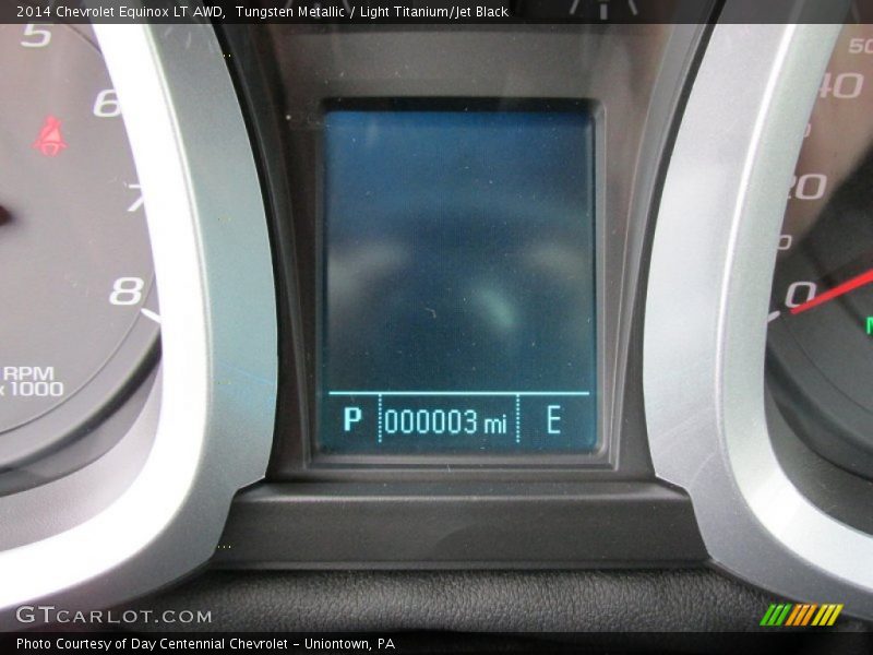 Tungsten Metallic / Light Titanium/Jet Black 2014 Chevrolet Equinox LT AWD