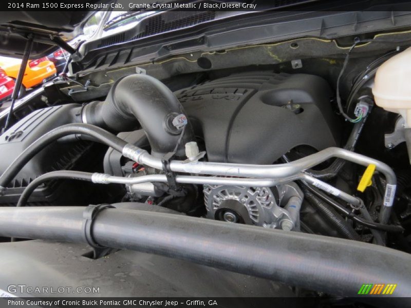 Granite Crystal Metallic / Black/Diesel Gray 2014 Ram 1500 Express Regular Cab