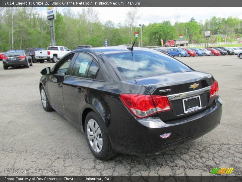 Black Granite Metallic / Jet Black/Medium Titanium 2014 Chevrolet Cruze LS