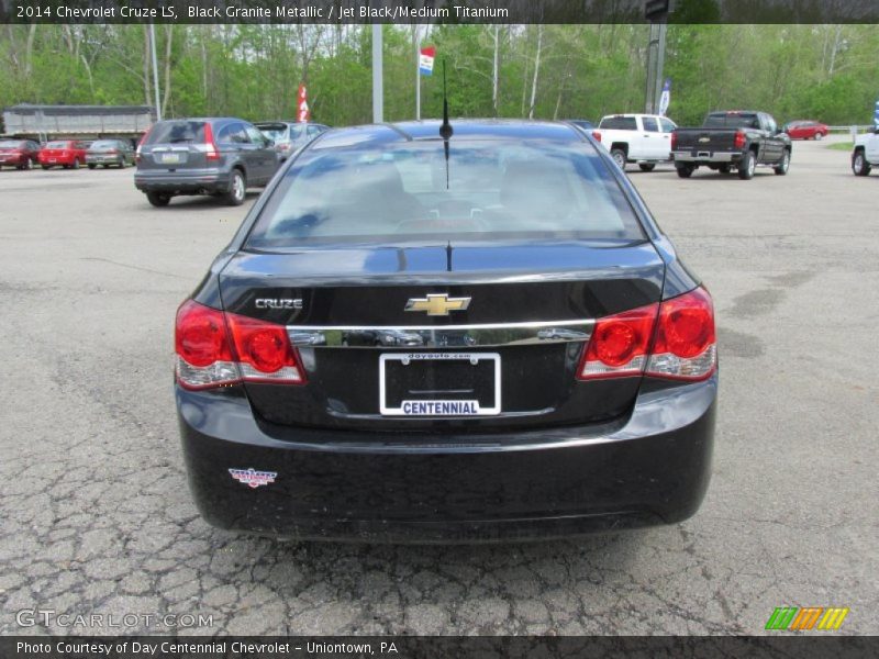 Black Granite Metallic / Jet Black/Medium Titanium 2014 Chevrolet Cruze LS