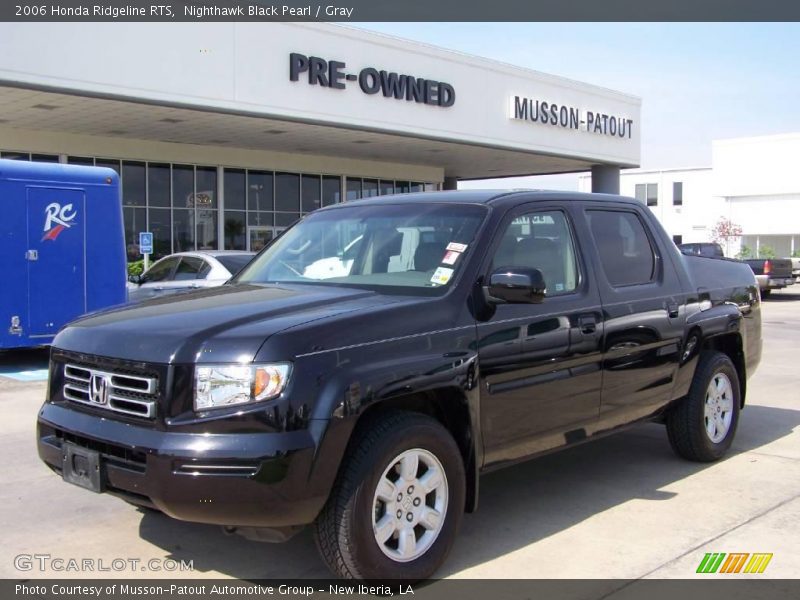 Nighthawk Black Pearl / Gray 2006 Honda Ridgeline RTS