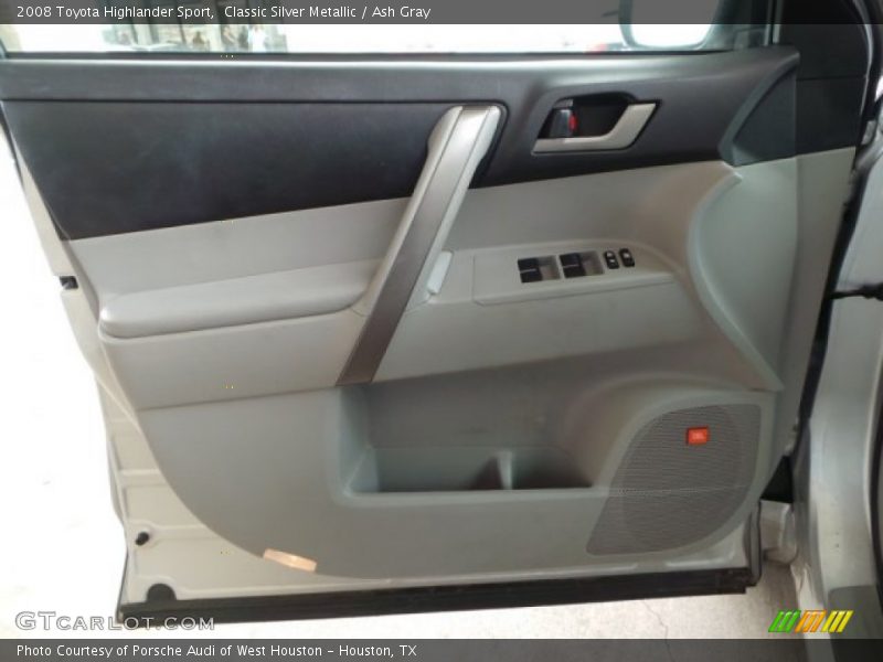 Classic Silver Metallic / Ash Gray 2008 Toyota Highlander Sport