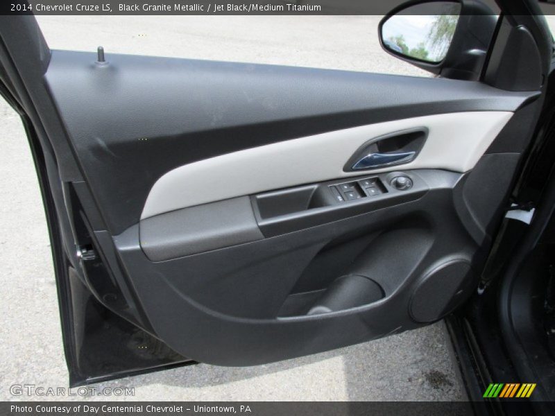 Black Granite Metallic / Jet Black/Medium Titanium 2014 Chevrolet Cruze LS