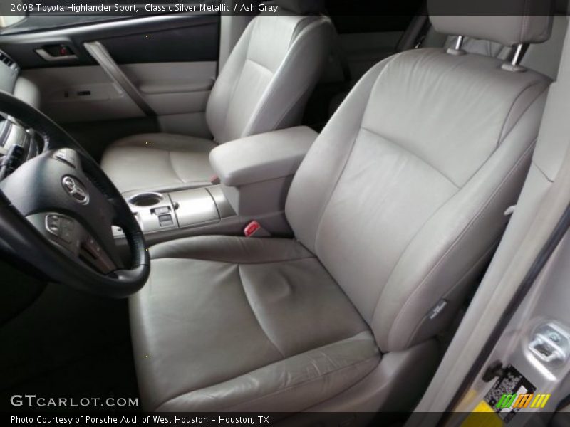 Classic Silver Metallic / Ash Gray 2008 Toyota Highlander Sport