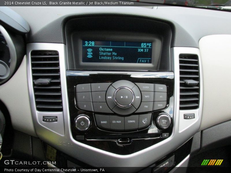 Black Granite Metallic / Jet Black/Medium Titanium 2014 Chevrolet Cruze LS