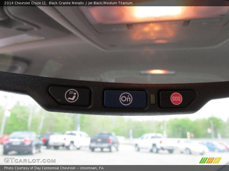 Black Granite Metallic / Jet Black/Medium Titanium 2014 Chevrolet Cruze LS