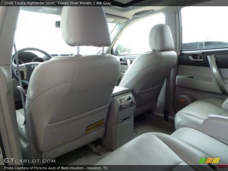 Classic Silver Metallic / Ash Gray 2008 Toyota Highlander Sport