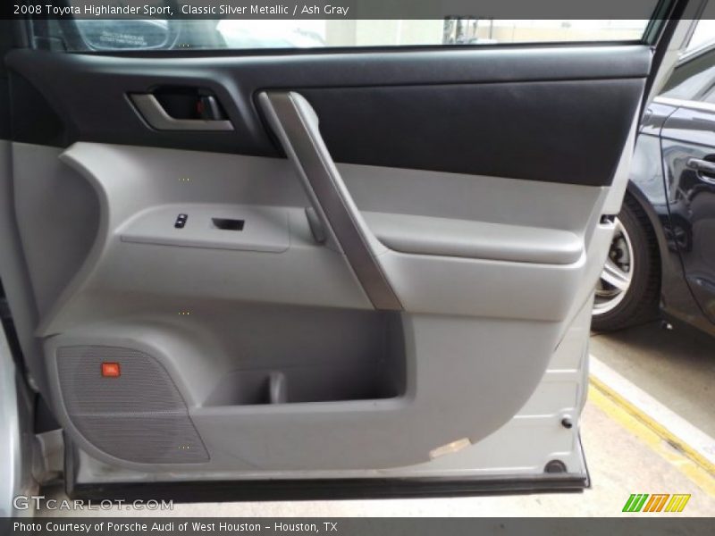 Classic Silver Metallic / Ash Gray 2008 Toyota Highlander Sport