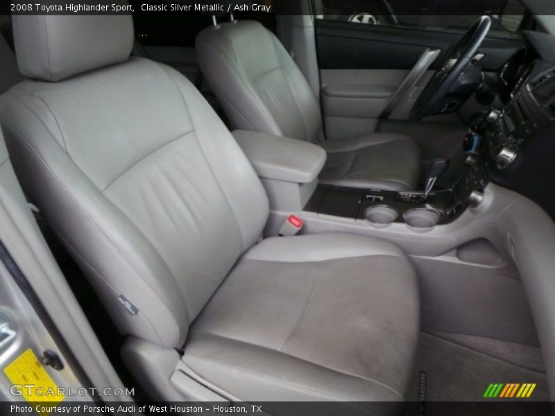Classic Silver Metallic / Ash Gray 2008 Toyota Highlander Sport