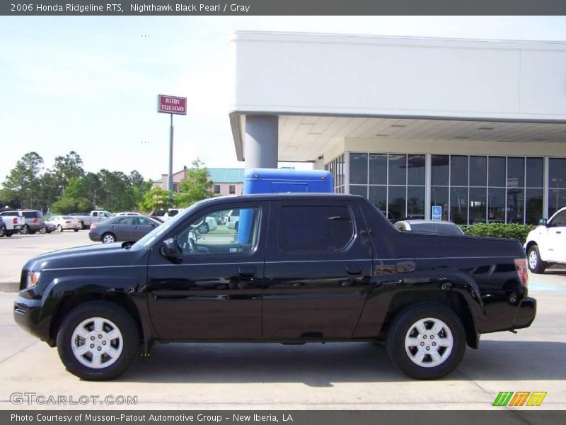 Nighthawk Black Pearl / Gray 2006 Honda Ridgeline RTS